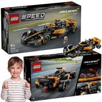 KLOCKI LEGO SPEED CHAMPIONS SAMOCHÓD WYŚCIGOWY MCLAREN FORMULA 1 PREZENT