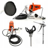 Agregat malarski tłokowy pistolet malarski1500w 230v KD1744