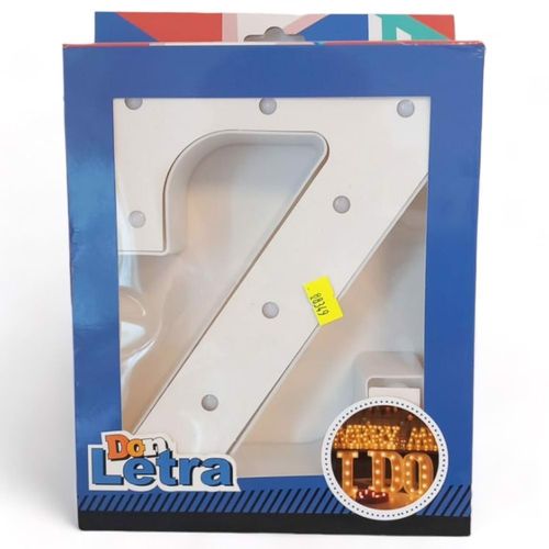 Dekoracyjna Świecąca Litera Z LED na Arena.pl