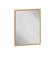 Lustro Wiszące Ścienne 50 cm Dąb Artisan NIVA ML