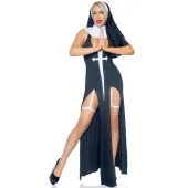 przebranie zakonnicy sultry sinner dress l leg avenue