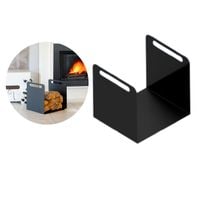Stojak na drewno kominkowe IGA Stalowy wolnostojący regał
