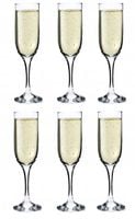 KADAX Kieliszki Do Szampana 210ml Komplet 6szt