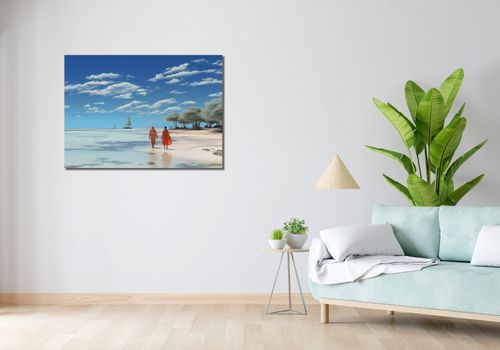 Obraz 100x70cm Spokój w Piaskach na Arena.pl