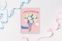 Karnet B6 Z Podziękowaniami