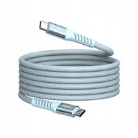 Kabel Verbatim USB-C(M) - USB-C(M) 1,2m, 100W, PD, niebieski