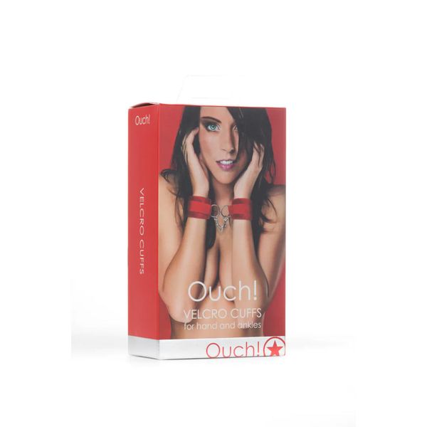 Velcro Cuffs Red zdjęcie 2