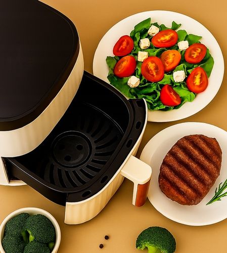 Frytkownica Beztłuszczowa Bezolejowa AirFryer VOKSAR W11 5L 12w1 + na Arena.pl