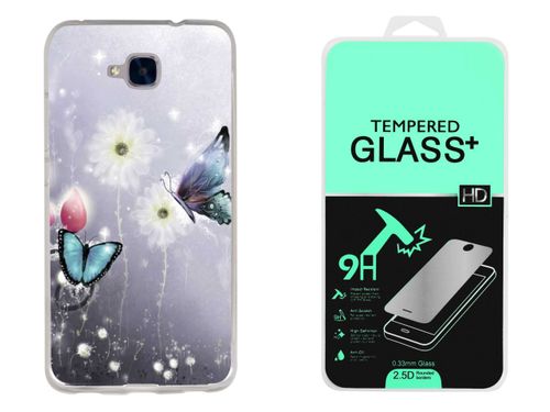 HUAWEI HONOR 7 LITE | Etui smartfon CASE + Szkło na Arena.pl