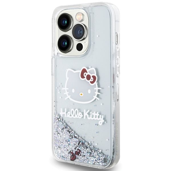 Etui Hello Kitty do iPhone 14 Pro, Srebrny zdjęcie 2
