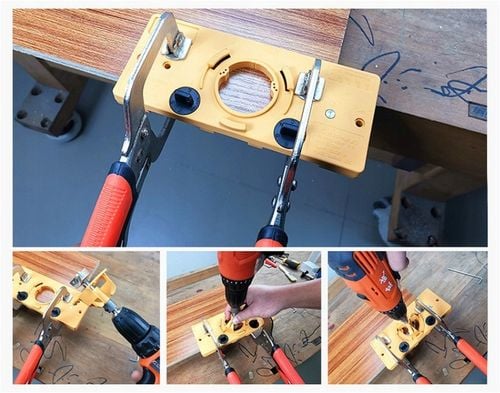 SZABLON DO WIERCENIA OTWORÓW POD ZAWIASY KIELICHOWE WYCINAK OTWORÓW 15 na Arena.pl