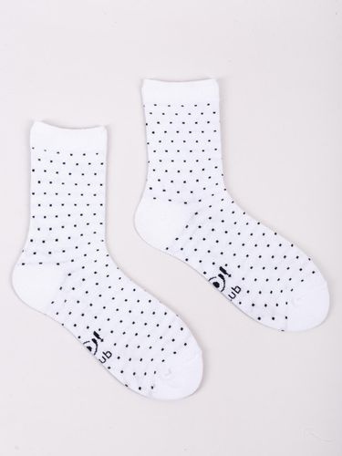 Skarpety bawełniane dziewczęce kropeczki 6PAK 23-26 YOCLUB na Arena.pl