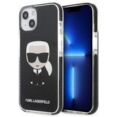 Etui Karl Lagerfeld do iPhone 13 mini, Czarny