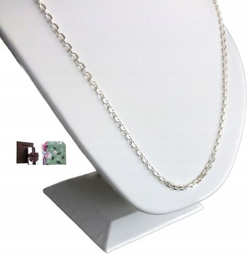 Łańcuszek srebrny Naszyjnik 925 GRUBY (na PREZENT) na Arena.pl