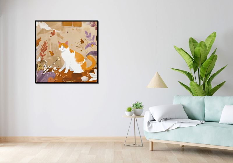 Plakat 90x90cm Pospolita Krasa zdjęcie 4