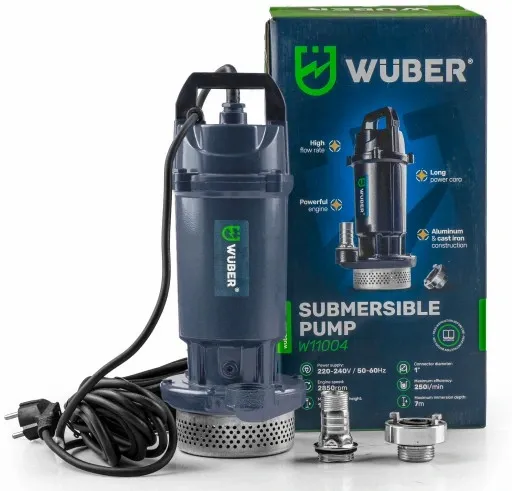 POMPA DO WODY BRUDNEJ CZYSTEJ SZAMBA ŚCIEKÓW Z SITKIEM ZANURZENIOWA 1" zdjęcie 8