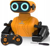 Zdalnie sterowany robot RC dla dzieci, czujnik, oczy LED, programowanie