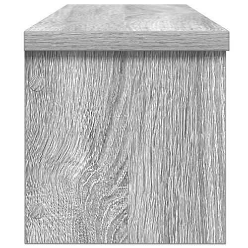 Półki kuchenne składane, 2 szt., szary dąb sonoma, 60x15x16 cm na Arena.pl