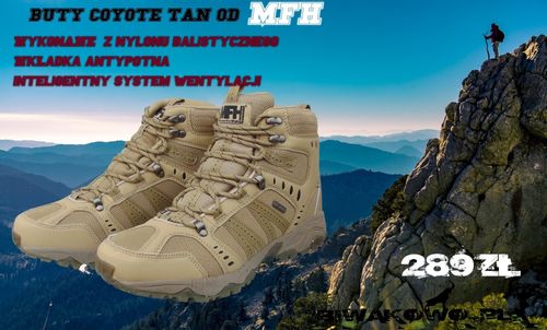 BUTY TAKTYCZNE MFH 40 coyote na Arena.pl