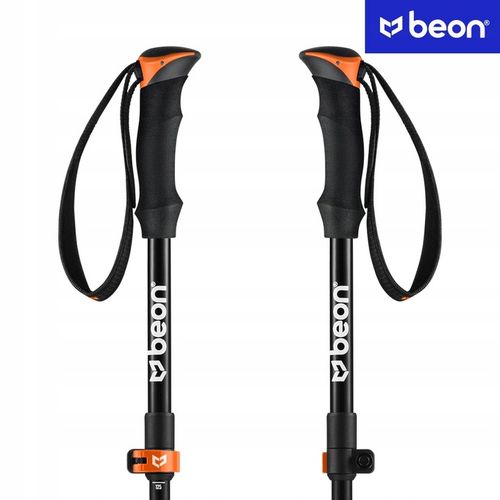 KIJE TREKKINGOWE SKŁADANE REGULOWANE KIJKI W GÓRY TURYSTYCZNE BEON FOLD na Arena.pl