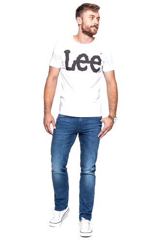 LEE LOGO TEE WHITE L64CAI12 S na Arena.pl