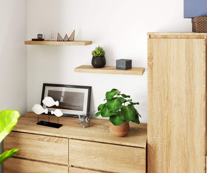 Półka PS-3 60 cm dąb sonoma zdjęcie 4