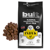BULT sucha karma dla psa Indyk 3kg dla dorosłych psów średnich i dużych ras
