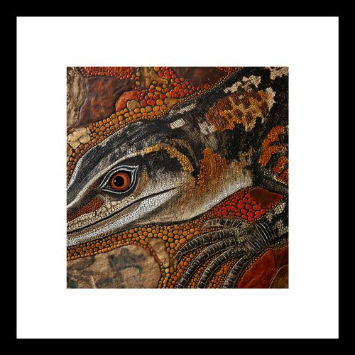 Plakat 20x20cm Oko Jaszczurki na Arena.pl