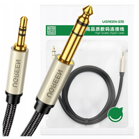 ugreen av127 kabel jack 3.5 mm do trs - 1m (szary)