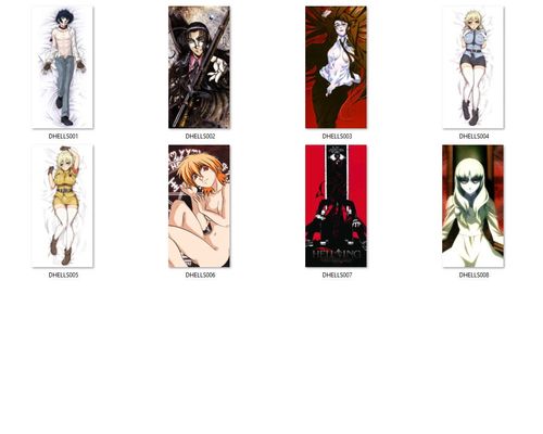 Dakimakura Hellsing DO WYBORU duża na Arena.pl