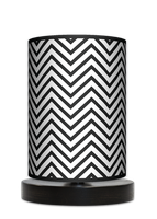 Lampa stołowa - nocna drewniana mała - Modern