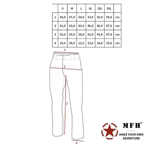 Spodnie Tactical Hose "Storm" Rip Stop coyote tan XL na Arena.pl