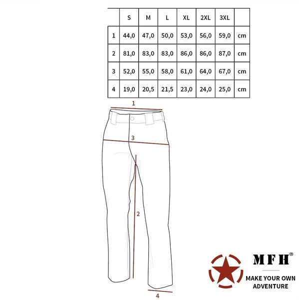 Spodnie Tactical Hose "Storm" Rip Stop coyote tan XL zdjęcie 4