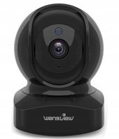 KAMERA IP WEWNĘTRZNA 1080p WODOODPORNA Q5 2K WANSVIEW CZARNA