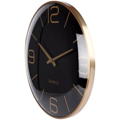 Zegar ścienny złoty czarny 30 cm na Arena.pl