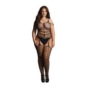 bodystocking shredded black osx le désir