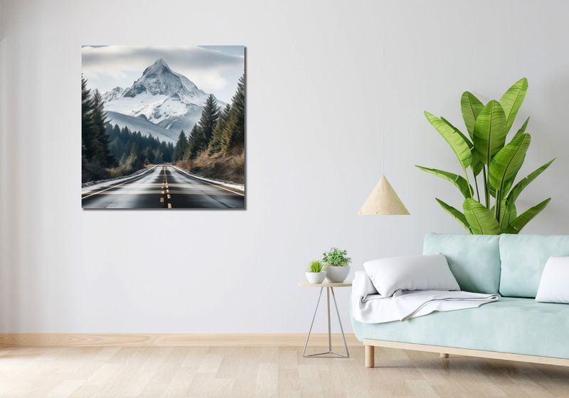 Obraz 90x90cm Odważna Podróż zdjęcie 2