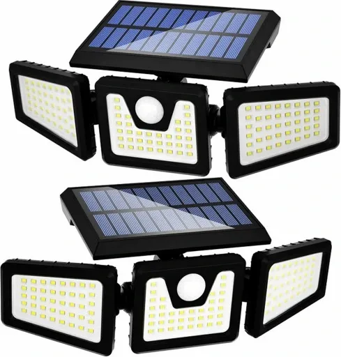 LAMPA Z PANELEM SOLARNA ULICZNA HALOGEN LED SMD zdjęcie 10