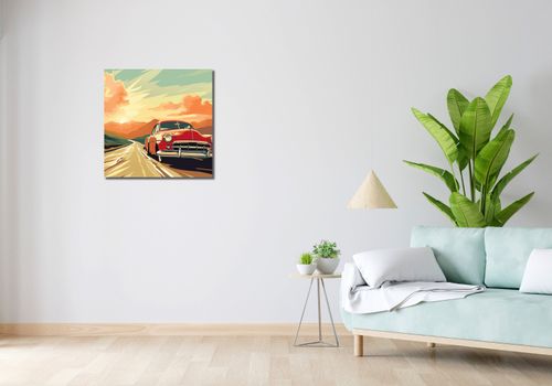 Obraz 60x60cm Przygoda Czeka na Arena.pl