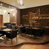 Fototapeta - Latte, espresso, cappucino... 250x193