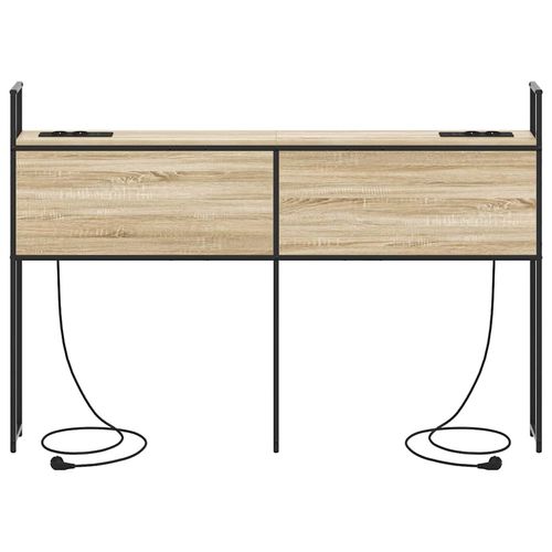 Szafka z Ładowaniem dąb sonoma 140 cm Materiał drewnopochodny na Arena.pl