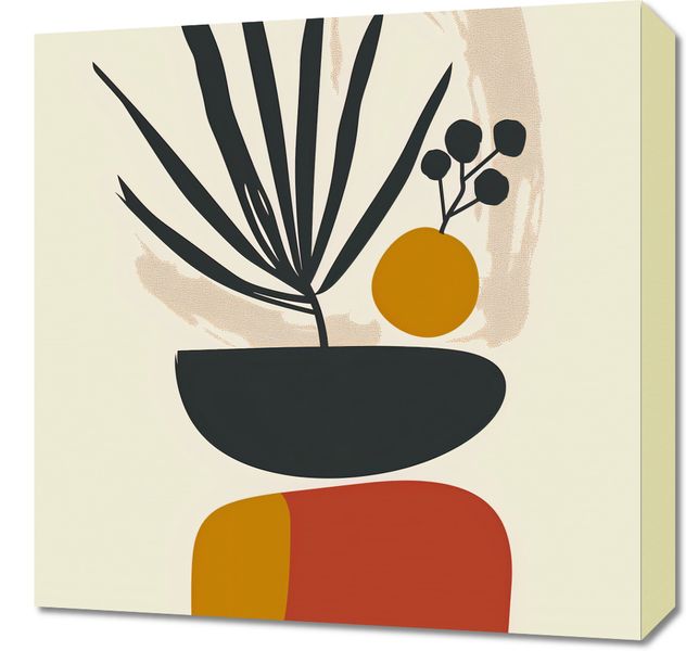 Obraz 50x50cm Botaniczny Wgląd zdjęcie 1