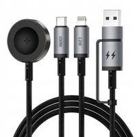 2 x WiWU - Kabel USB serii Legend Wi-C050 5w1 Fast Charging USB A/USB C do