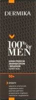 DERMIKA 100% FOR MEN KREM DO TWARZY PRZECIW ZMARSZCZKOM DZIEŃ-NOC 50 ML