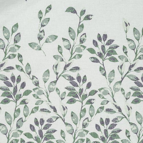 Pościel bawełniana kwiaty CLARISSA 160X200 70X80X2 biała+zielona na Arena.pl