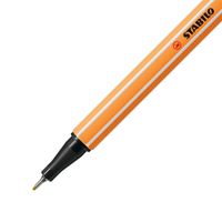 Cienkopis kreślarski Stabilo 10 szt. 0,4 mm