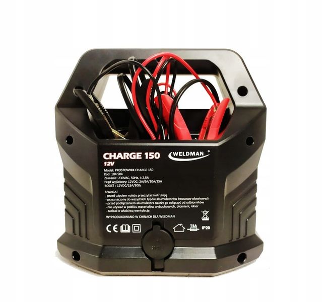 Prostownik Weldman Charge 150 15A BOOST 12V zdjęcie 6