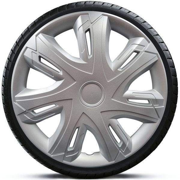 4x Kołpaki 14 SREBRNE TUNING zdjęcie 1