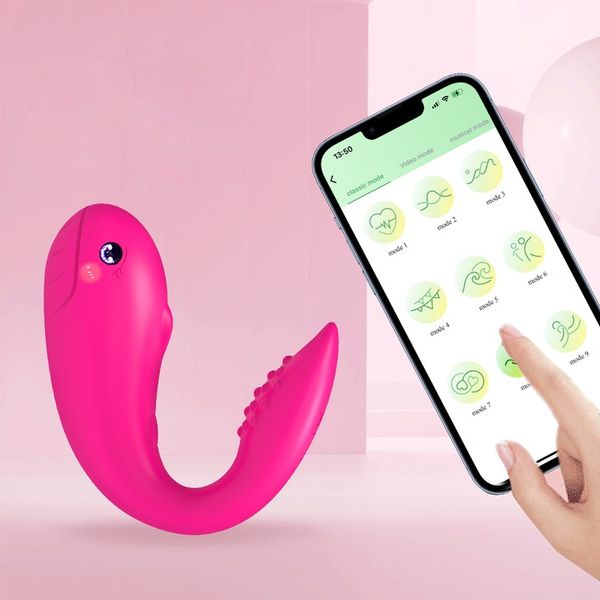 Wibrator sterowany aplikacją wibrujące jajko APP zdjęcie 5