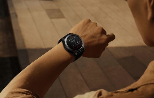 Smartwatch Zeblaze Stratos czerwony na Arena.pl